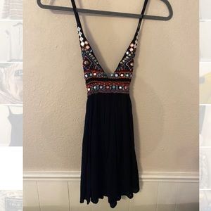 beaded raga dress